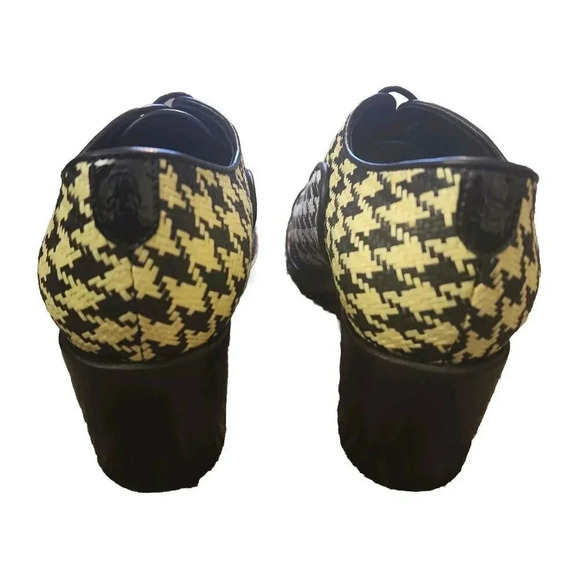 New $600 The Office Of Angela Scott Size 6 or 36 Mrs. Maisel Midheel Bumblebee - Picture 10 of 12